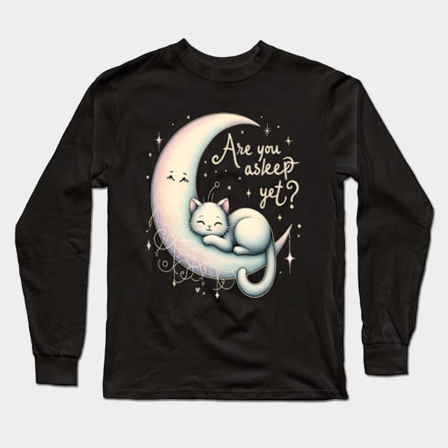 Are you asleep yet Long Sleeve T-Shirt by justingreen